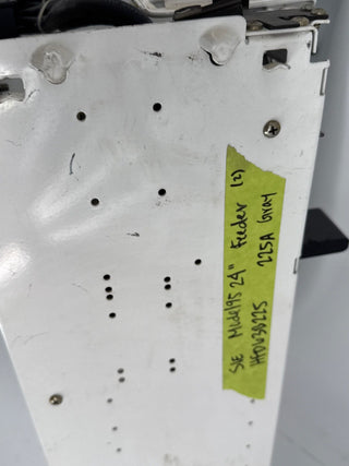 Siemens Model 95 24" 225A Feeder MCC Bucket HFD63B225 225 Amp Used
