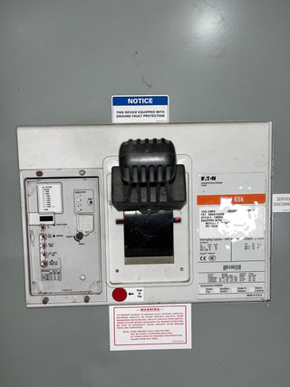 Eaton PRLC Switchboard 1600A 208/120V 3PH 4W 3R Encl MCB RGH316036E LSIG Used