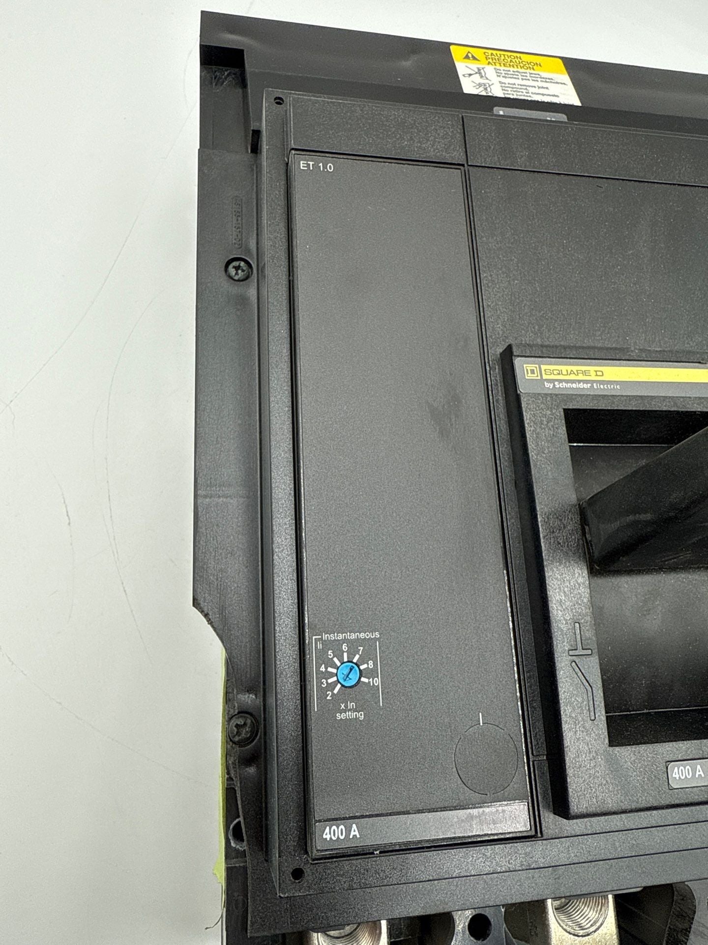 Square D MJA36400 I-Line Circuit Breaker 400A 3P 600V 3PH MJA 400 Amp 3 Pole CHIP Used