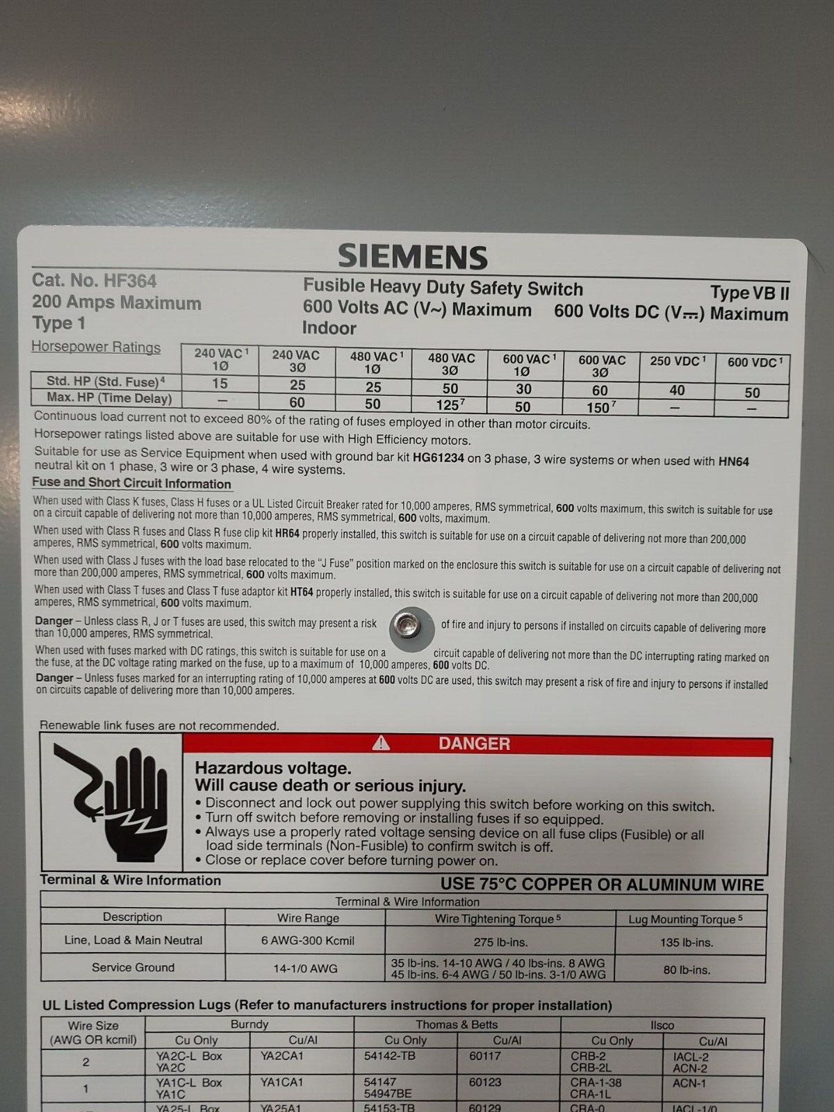 Siemens HF364 New