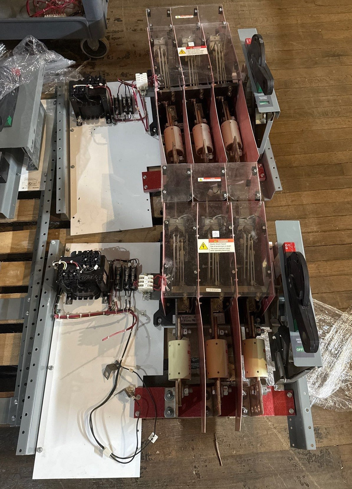 Allen Bradley 2100 Fused Disconnect Switch MCC 600A 600V Moto Control Center Used