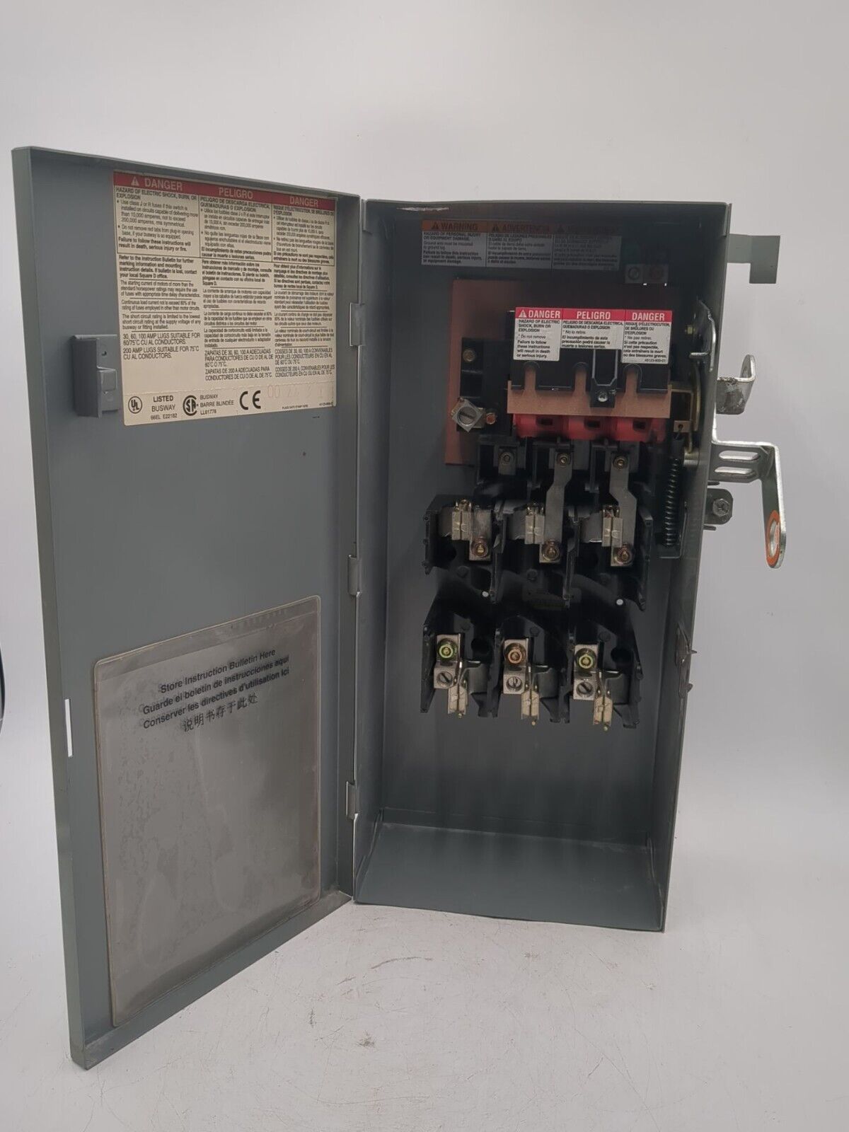 Square D PQ4210G Used