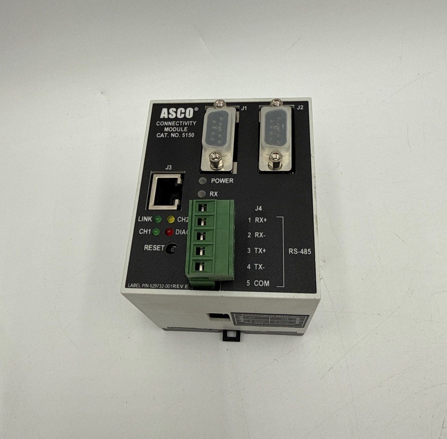 ASCO 5150 Connectivity Module 629732-001 Rev E Used