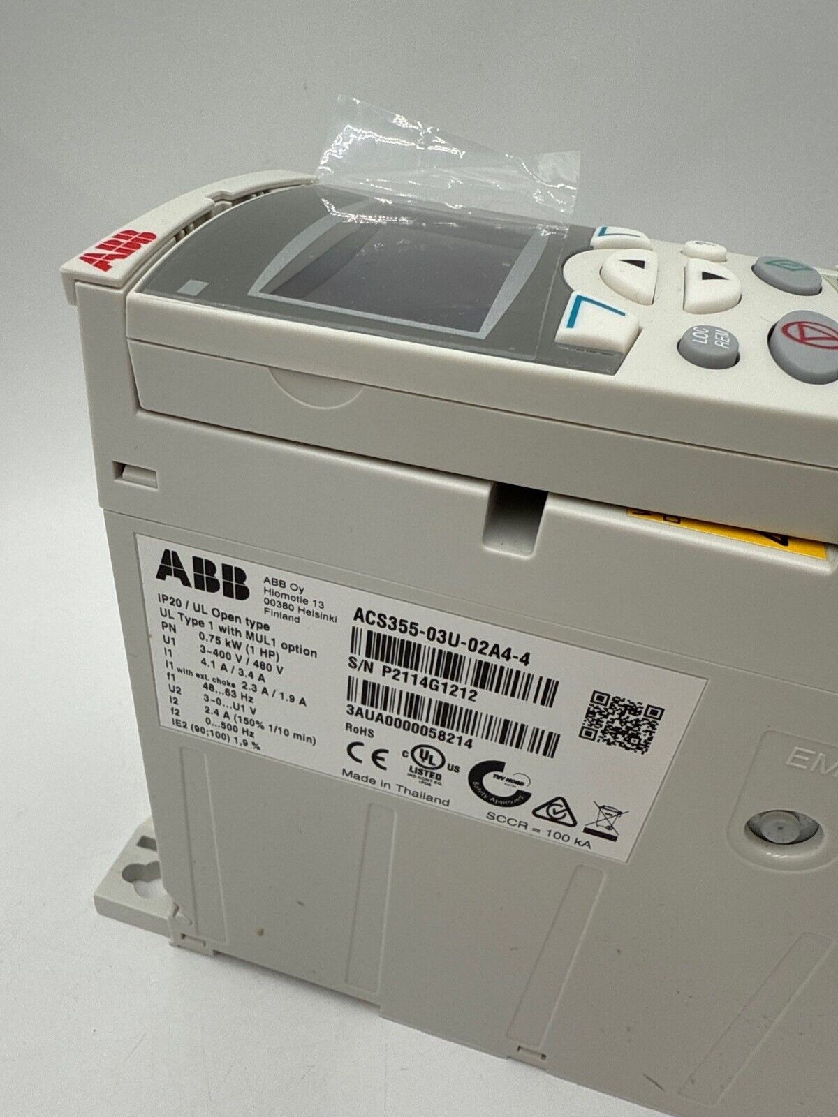 ABB ACS355-03U-02A4-4 New