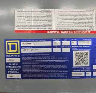 Square D HCR-U I-Line Panelboard 1200A 600V 3PH 3R Encl 1200 Amp Panel Used