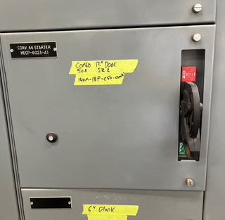 Allen Bradley 2100 12" 50A Combo MCC Bucket Size 2 Starter 509-COD Used