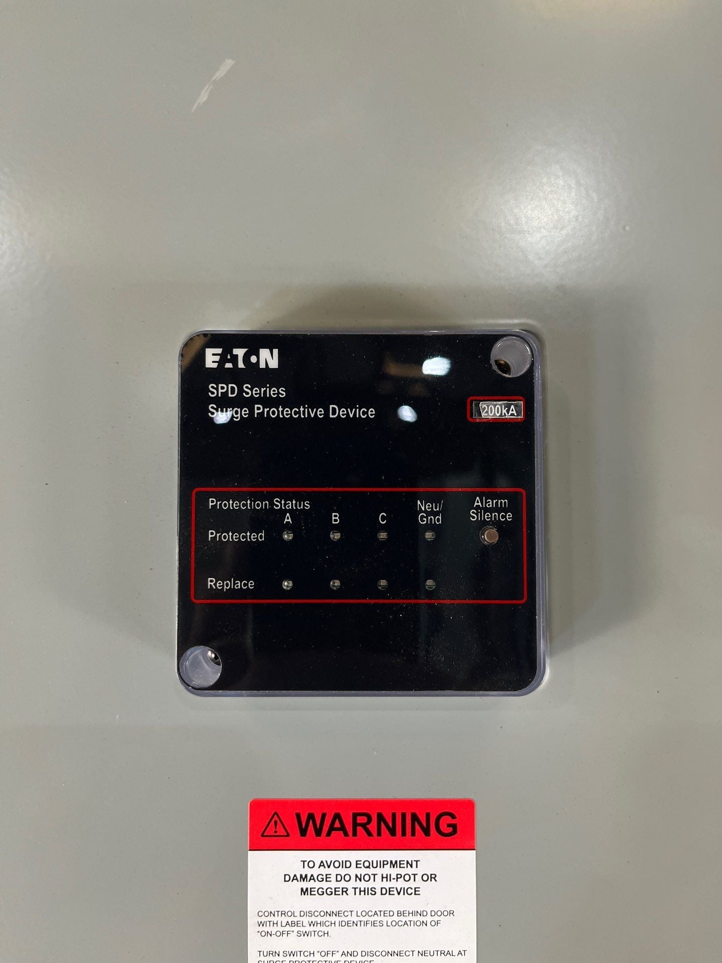 Eaton PRLC Switchboard 2000A 480/277V 3PH 4W SBS6203HEA LSIG Arc Flash Reduction Used