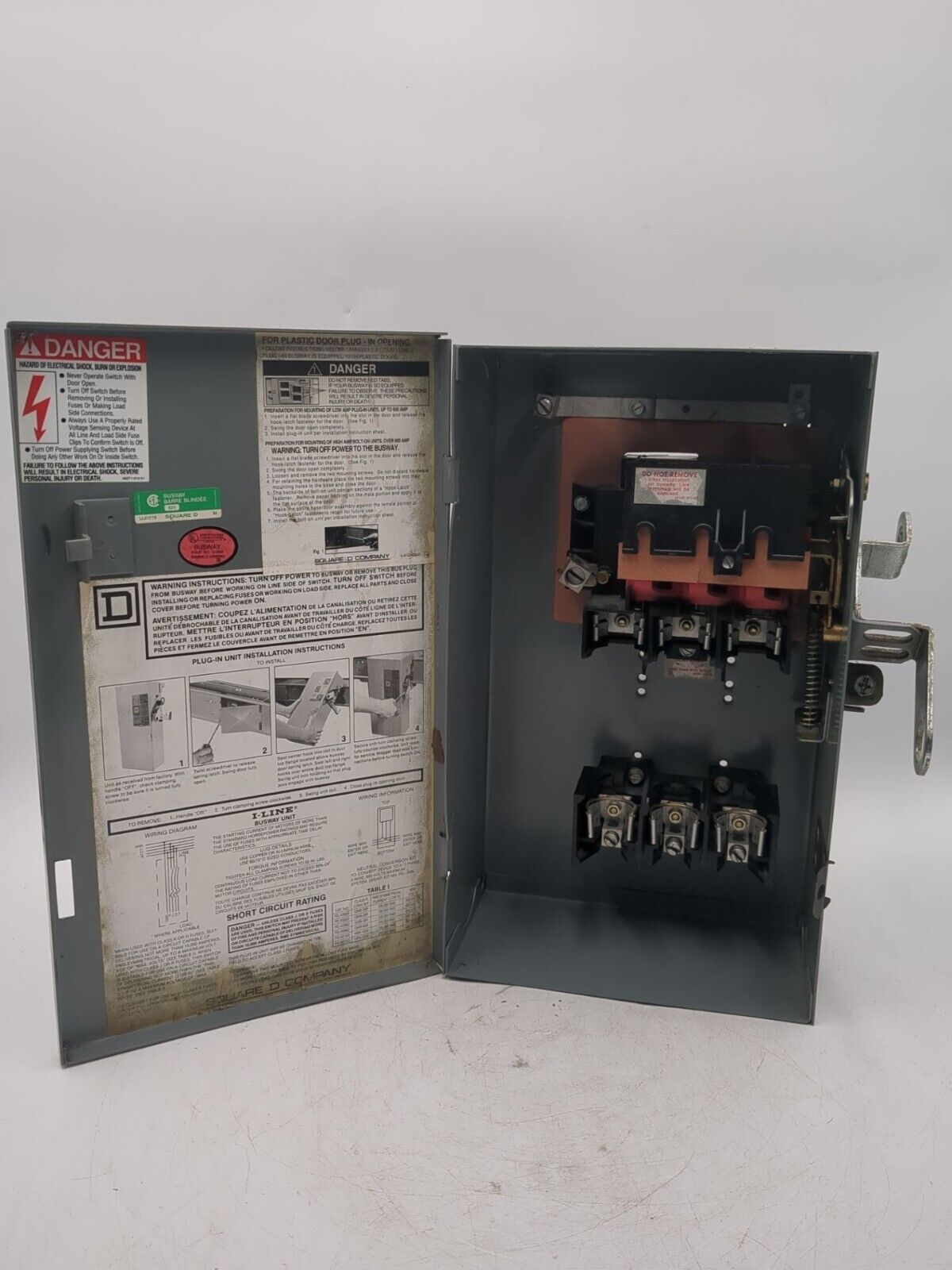 Square D PQ4606G Used