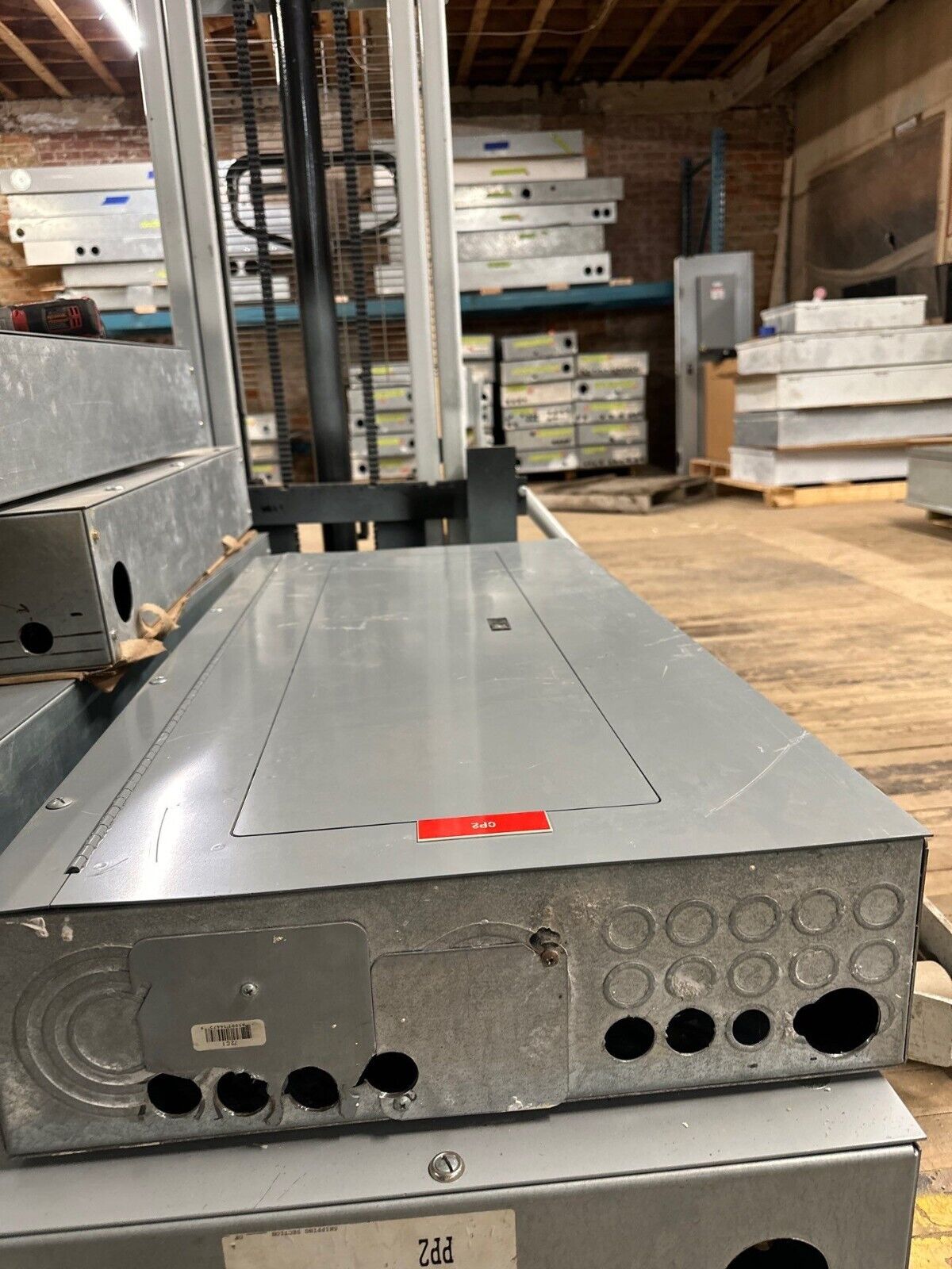 Square D NQOD Panelboard 100A 208Y/120V 3PH 4W 100 Amp Main Lug MLO 42 Circuit P263 Used