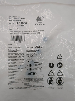 IFM E11550 New