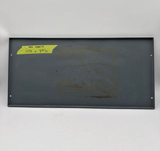 Square D Model 6 MCC 11-3/4" x 24-1/2" Blank Filler Plate Motor Control Center Used