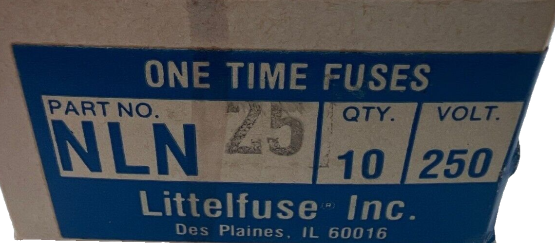 Littelfuse NLN25 New