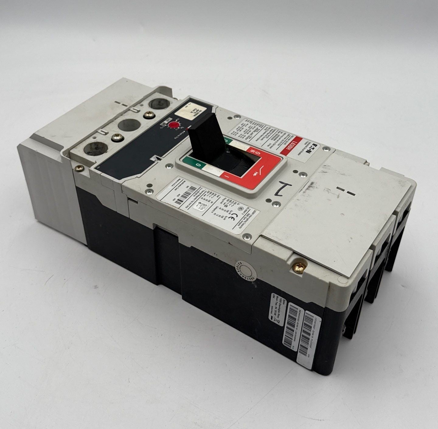 Eaton LGH3630NN Circuit Breaker 500A 3P 600V L630H LGH 500 Amp 3 Pole Used
