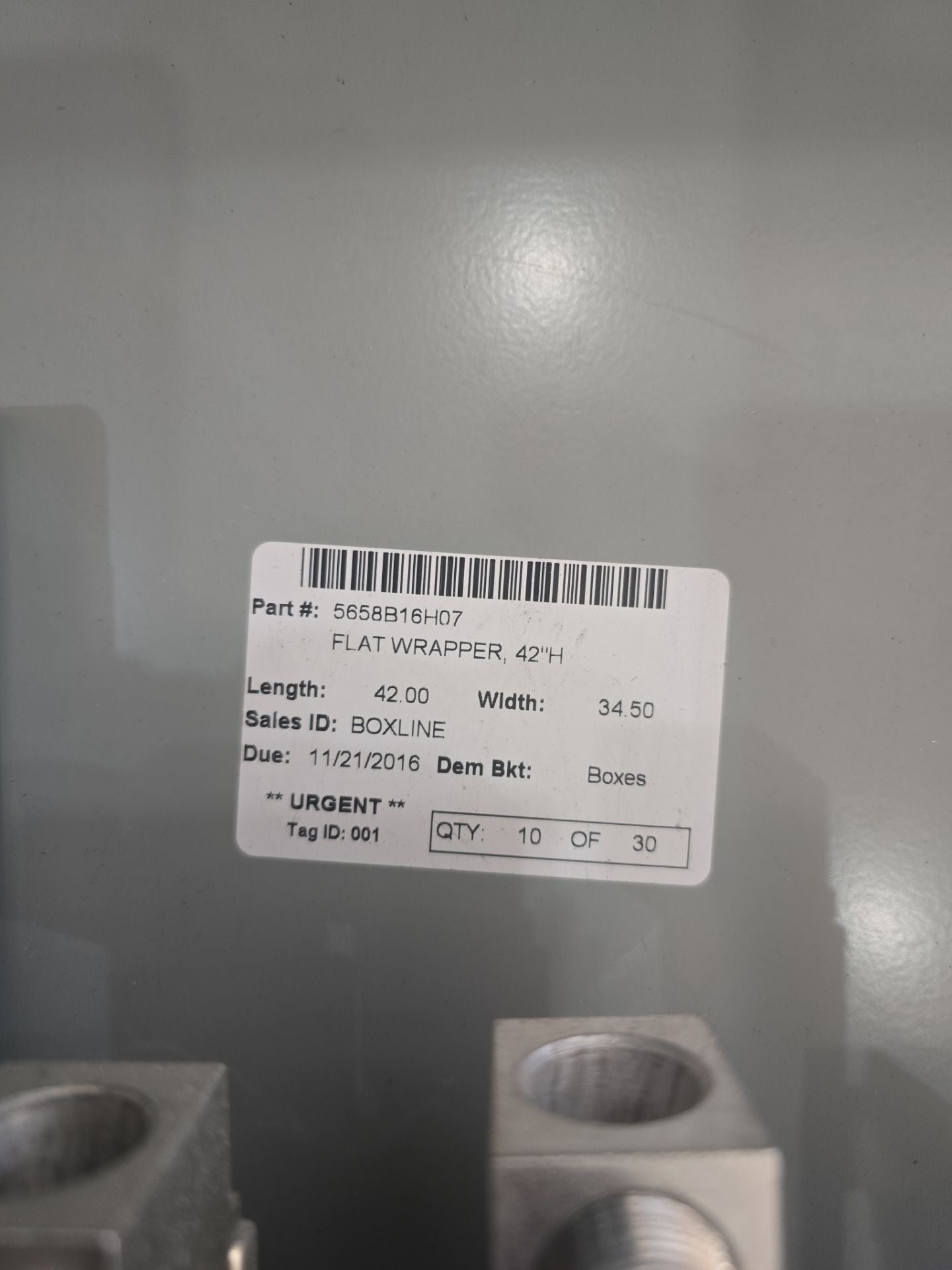 Eaton PRL1A Panelboard 225A 208Y/120V 3PH 4W 42 Space 3R Encl MLO Outdoor Used