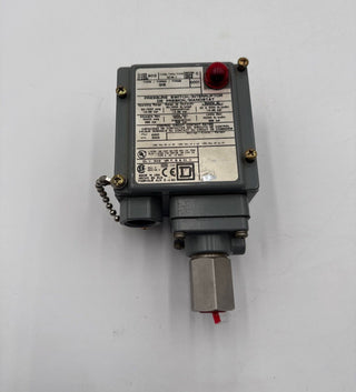Square D 9012 GCW-1 Pressure Switch Adjustable 20-1000PSIG 480V 10A 9012GCW1 New
