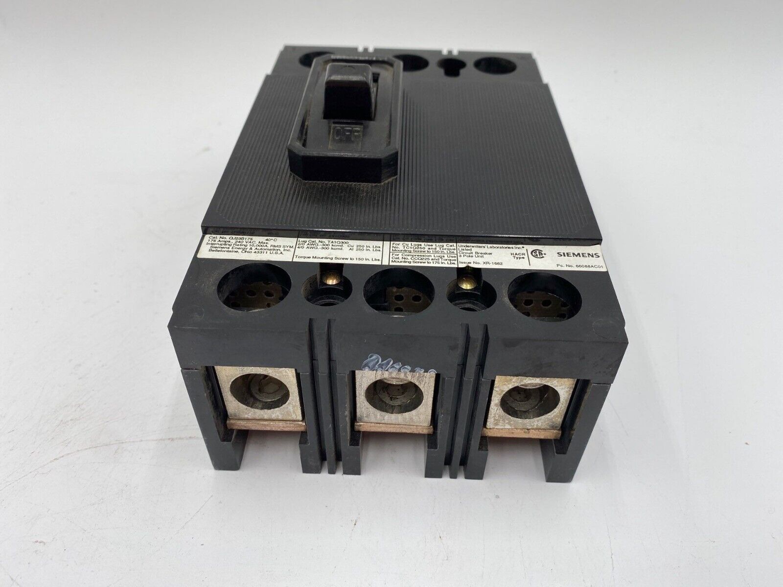 Siemens QJ23B175 Used