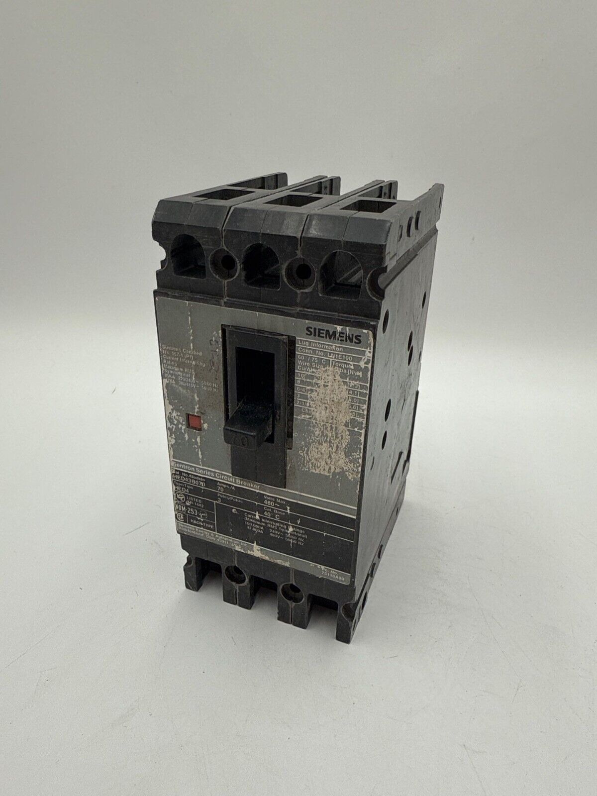 Siemens HED43B070 Used