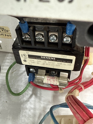 Siemens Model 95 12" 30A Combo MCC Bucket Size 2 Starter ED63A030 30 Amp Used