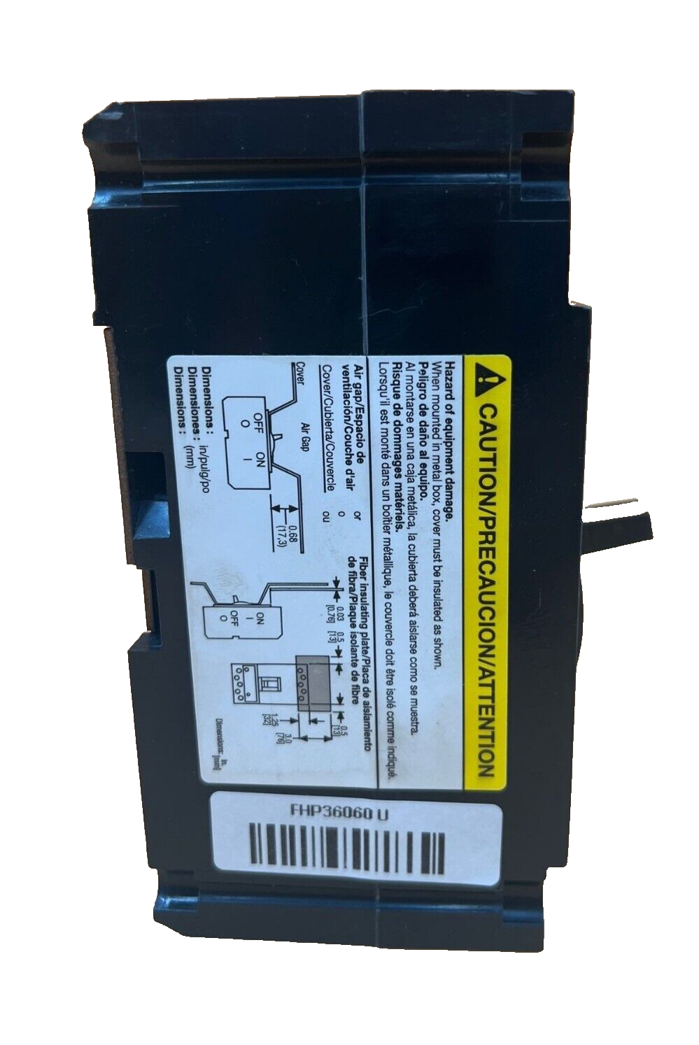 Square D FHP36060 Used