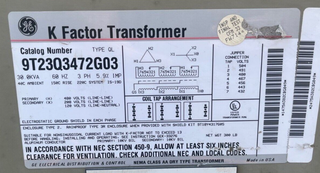 GE 9T23Q3472G03 Used
