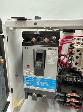 Siemens Model 95 12" 30A Combo MCC Bucket Size 1 Starter ED43B030 30 Amp Used