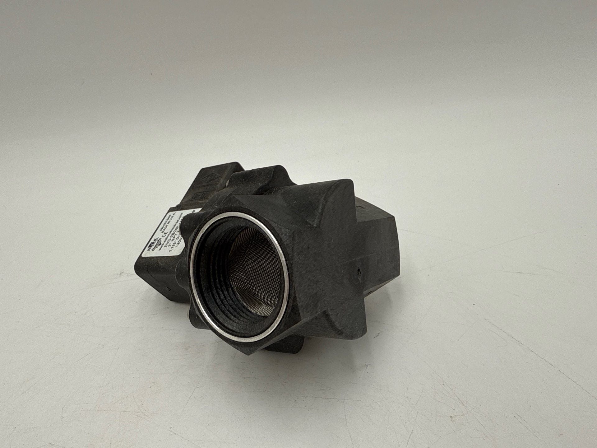 Nitra DVD-2BC6F-120A Solenoid Valve 1" NPT 2-Way NC 1.125" Ori 10–120 PSI New