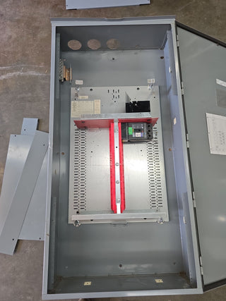 Square D I-Line Panelboard 225A 480V 3PH 3W MCB 3R Encl 225 Amp Panel JLA36225SA Used