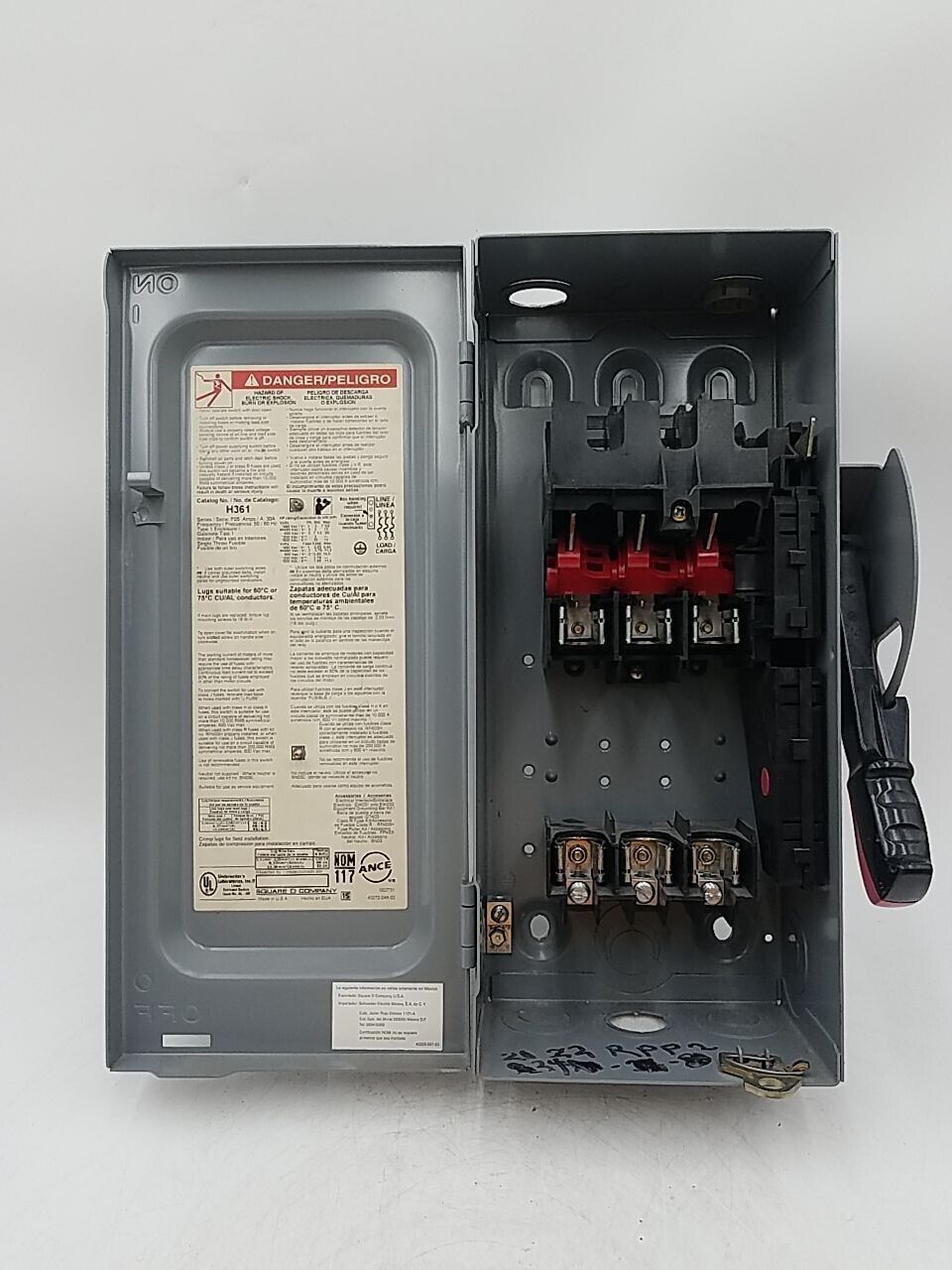 Square D H361 Used