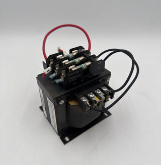 Square D 9070TF500D1 Transformer 0.5KVA Pri 240/480V Sec 120V 1PH w Fuse Block Used