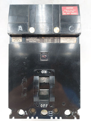Square D FA36100 Used