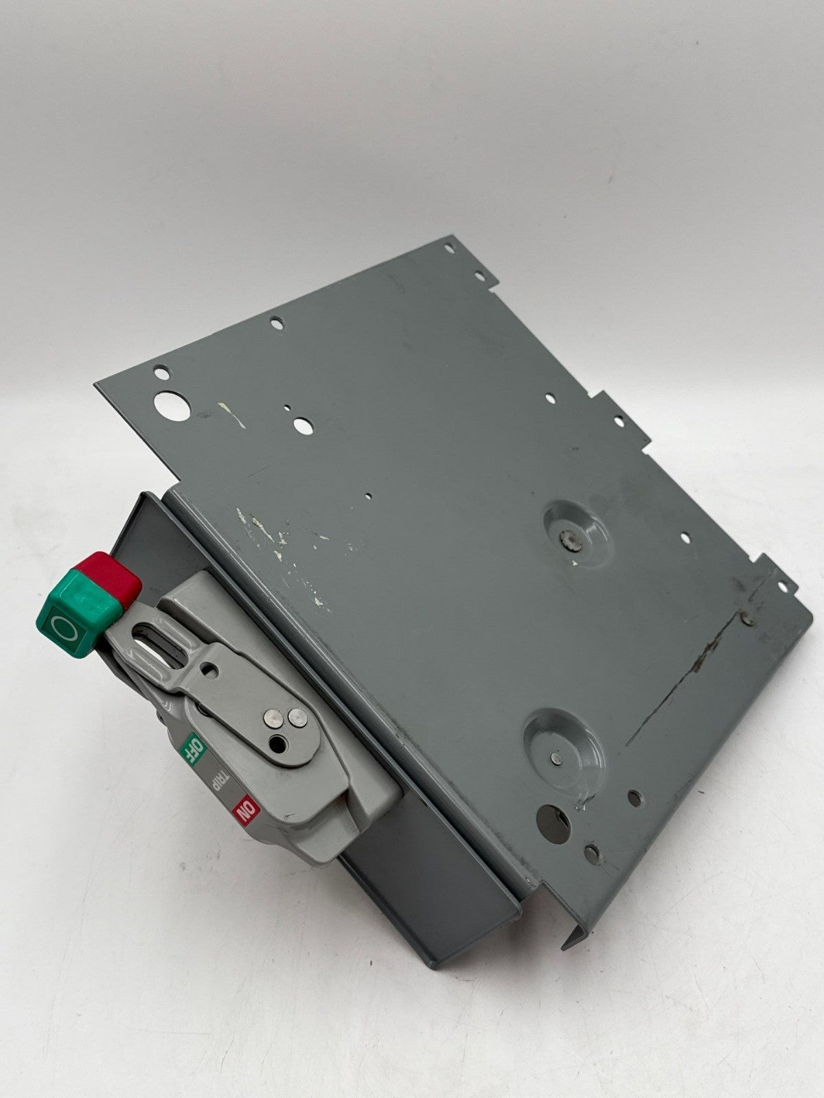 Square D Model 6 MCC Bucket Handle Switch Replacement With Side Plate 12" Used