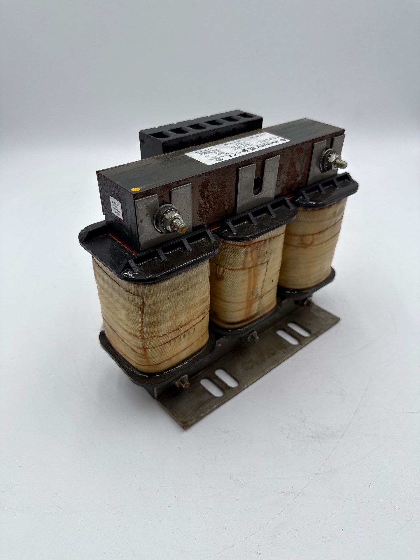 Allen Bradley 1321-3R35-C Line Reactor 3PH 1.2mH 35A 600V IP20 Open Type Used