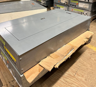 SQUARE D NQOD442L225 Panelboard 225A 208Y/120V 3P 4W Main Lug 42 Circuit MLO P296 Used