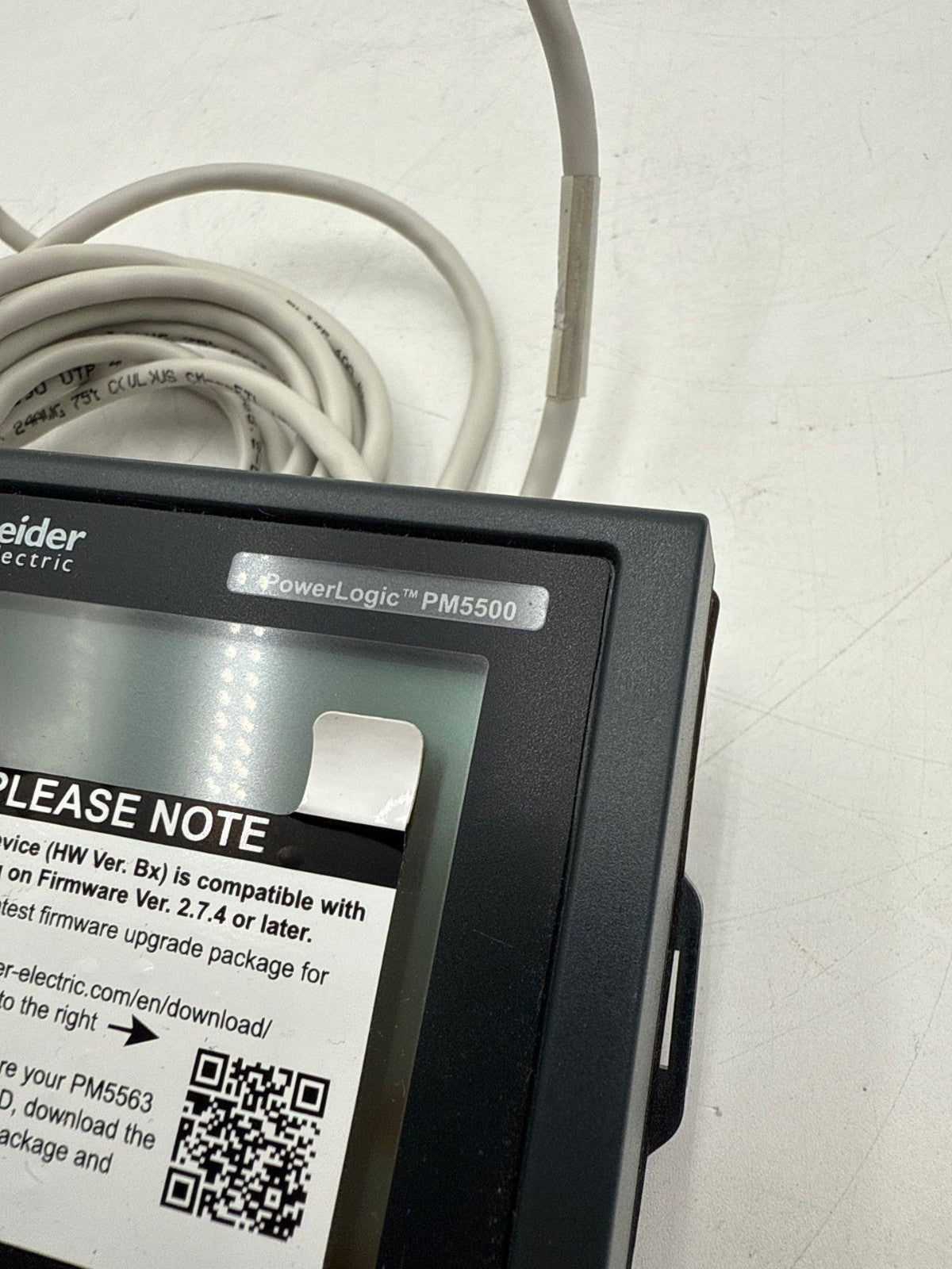 Schneider Electric METSEPM5RD PM5500 Power Logic Meter Display Used