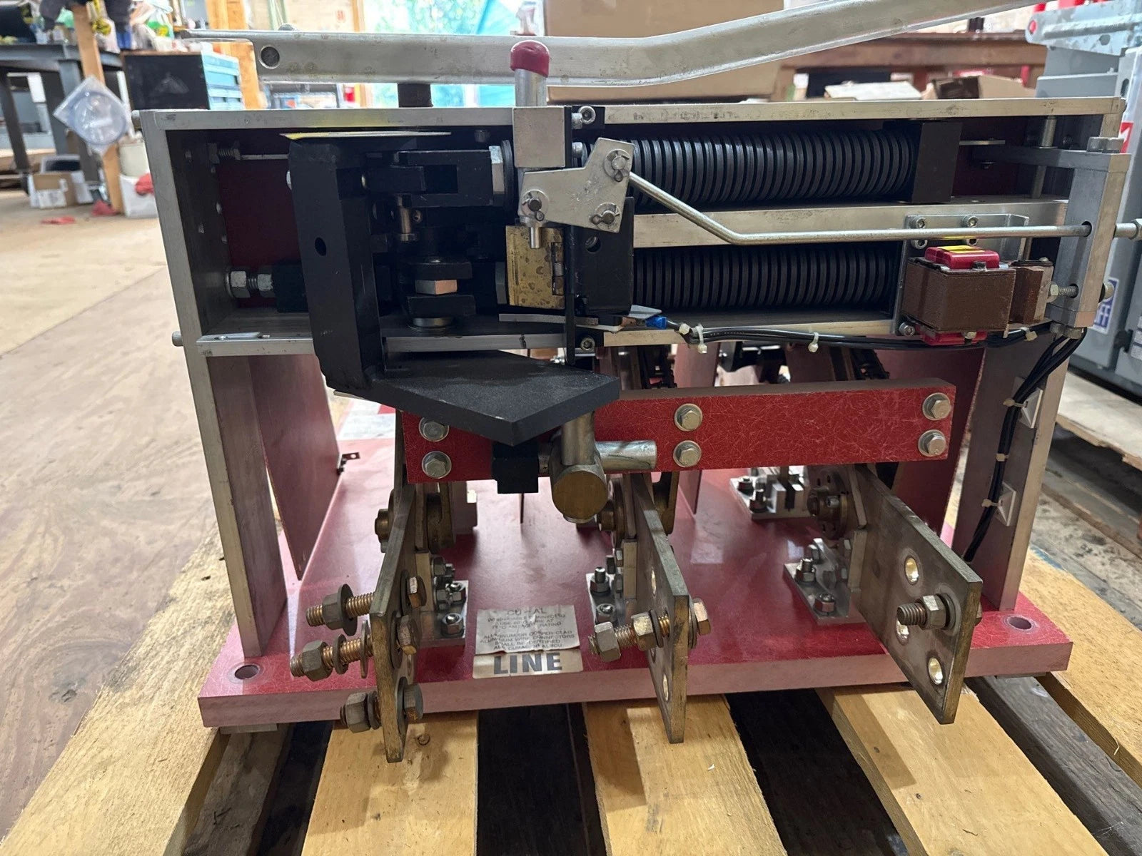 Pringle CBC-1233-B Bolted Pressure Switch 1200A 480V 3P 60Hz 1200 Amp 3 Pole Used