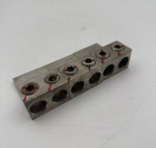ILSCO DLA-350 350 KCMIL-6 CU9AL Lug Connector (set of 3) Used