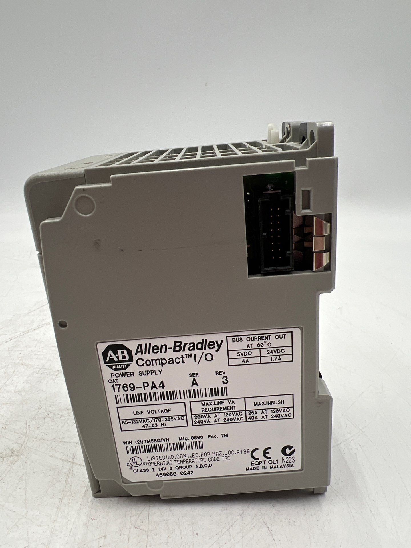 Allen Bradley 1769-PA4 Used