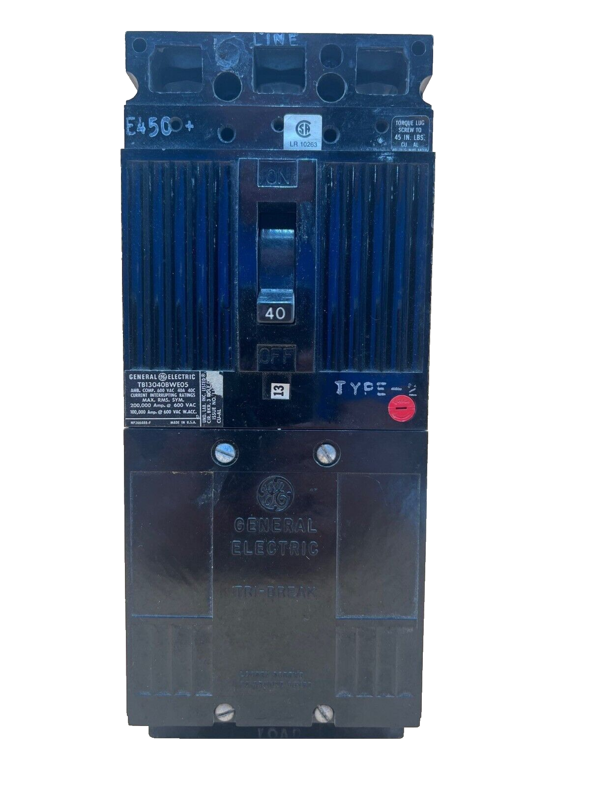 GE TB13040BWE05 Used