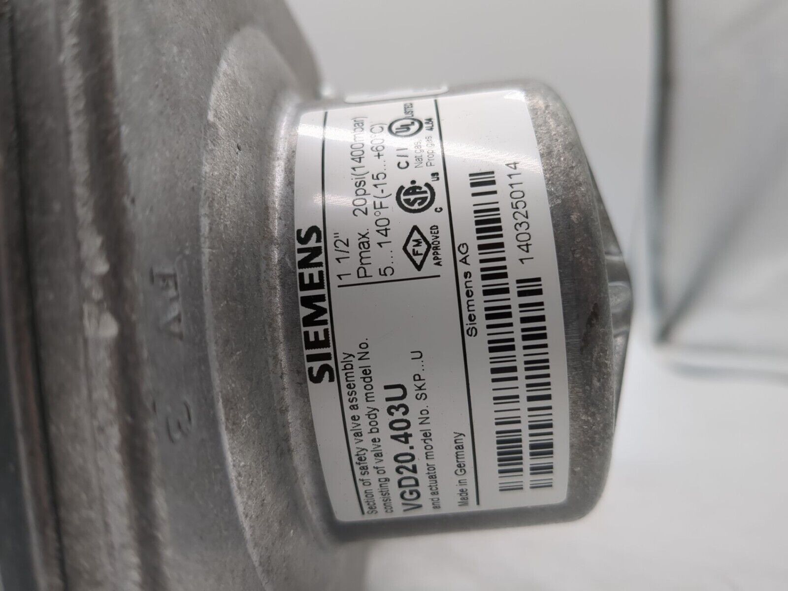 Siemens VGD20.403U New