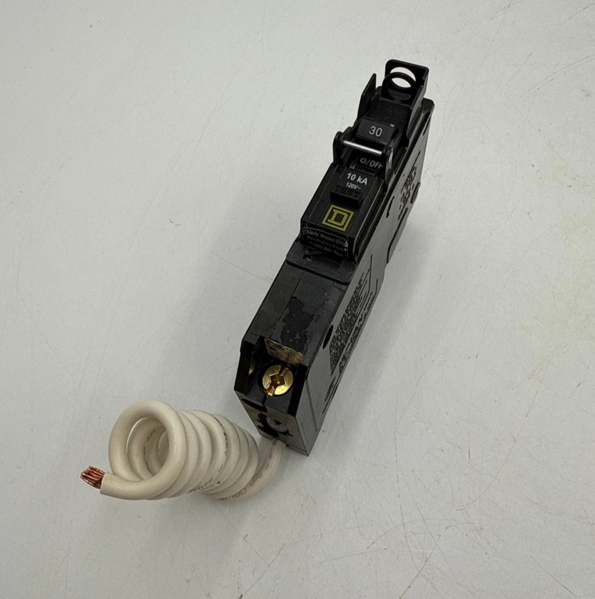 Square D QOB130EPD Circuit Breaker 30A 1P 120V 1PH Equip Ground Fault 30 Amp Used