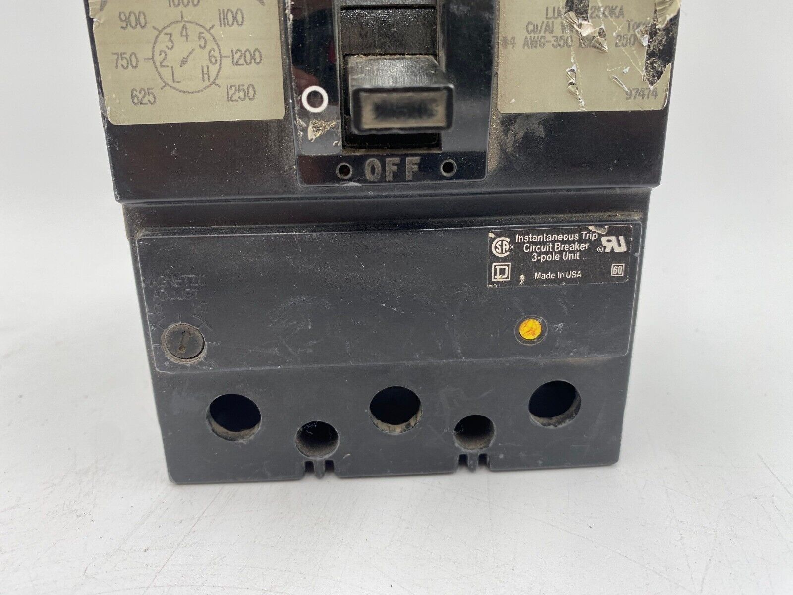 Square D KAP3625025M Used