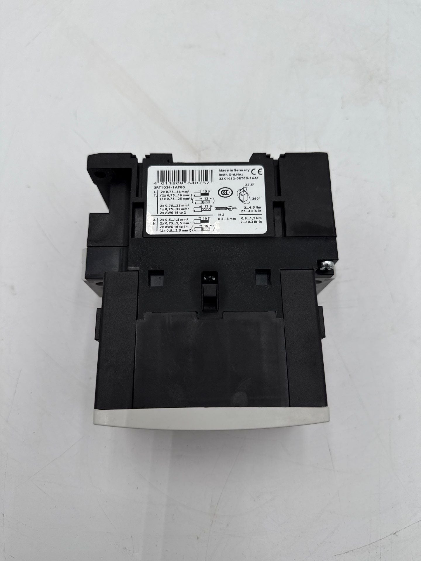 Siemens 3RT1034-1AP60 New