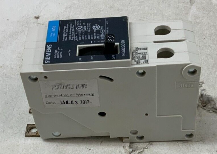 Siemens NGB2B020 Used
