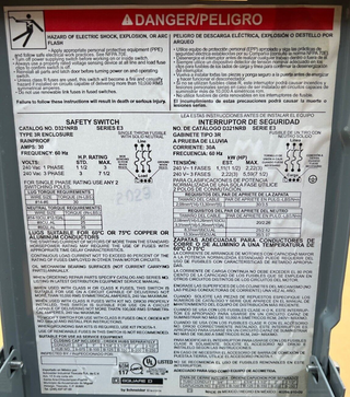 Eaton D321NRB Used
