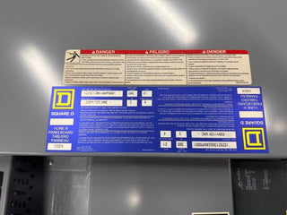 Square D HCP I-Line Panelboard 300A 208/120V 3PH 4W 18 Circuit MCB Indoor Encl P428 Used