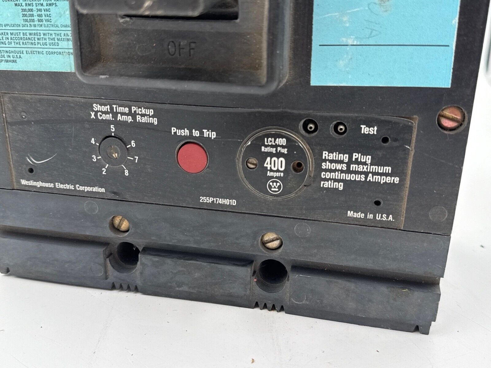 Westinghouse LCL3400 Used