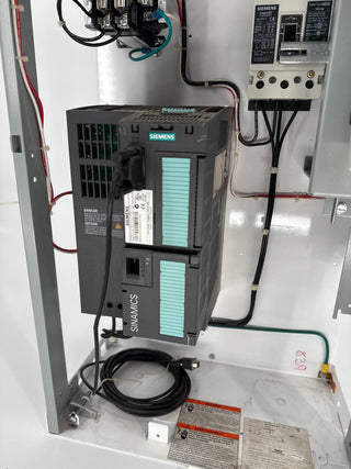 Siemens Tiastar 24” MCC Bucket Sinamics 4kW 5HP Power Module HEG3B015 Used