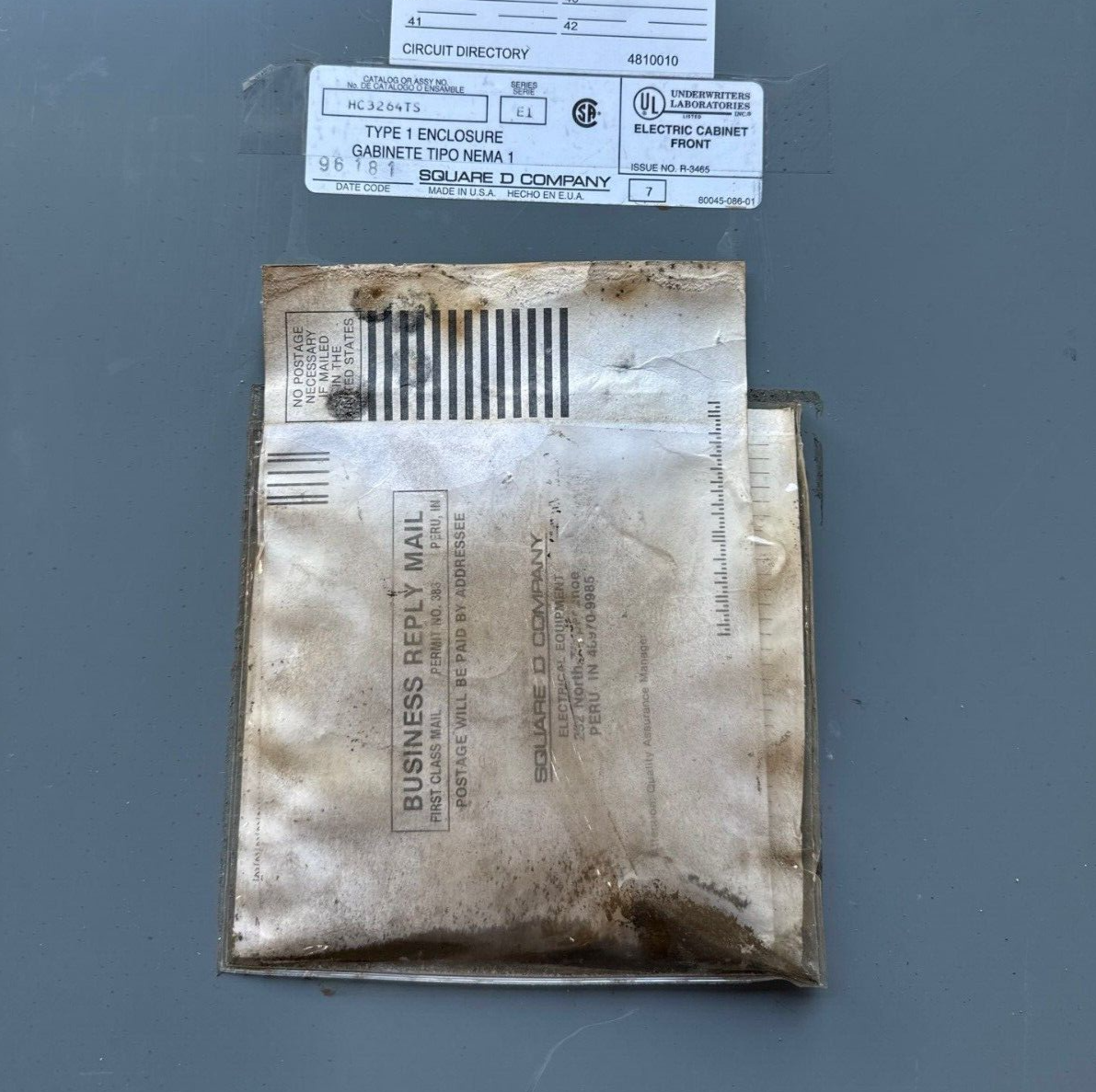 Square D I-Line Circuit Breaker 400A 480/277V 3PH 4W 18 Space MCB Main LA36400 Used