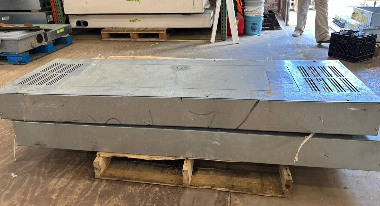 Square D NQ Panelboard 400A 208Y/120V 3PH 4W Indoor Encl 84 Circuit MLO Main Lug P522 Used