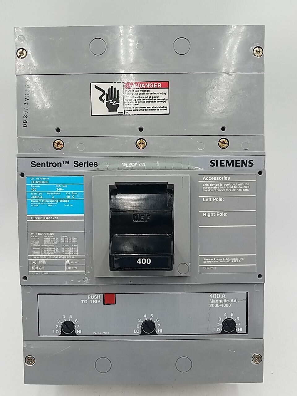 Siemens JXD23B400 Used